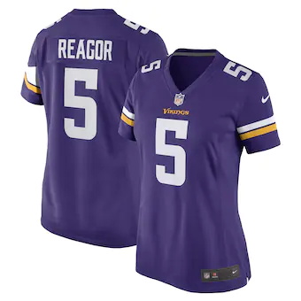womens nike jalen reagor purple minnesota vikings game play